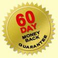 60 Day money back guarantee pledge